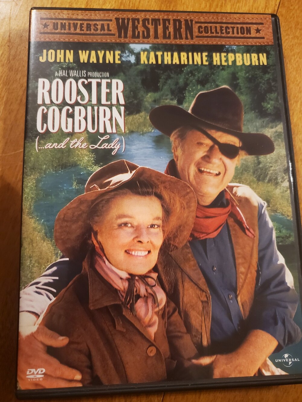 Rooster Cogburn DVD with John Wayne & Katharine Hepburn